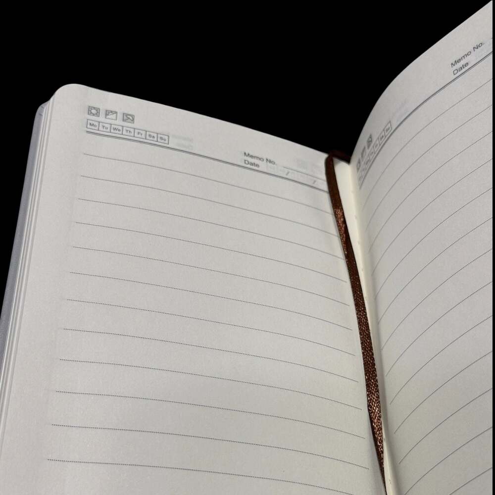 Light Gray Tree of Life Embossed Small Hardcover Lined Journal with Pen - Picture 4 of 6